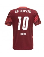 RB Leipzig Xavi Simons #10 Venkovní Dres 2024-25 Krátký Rukáv